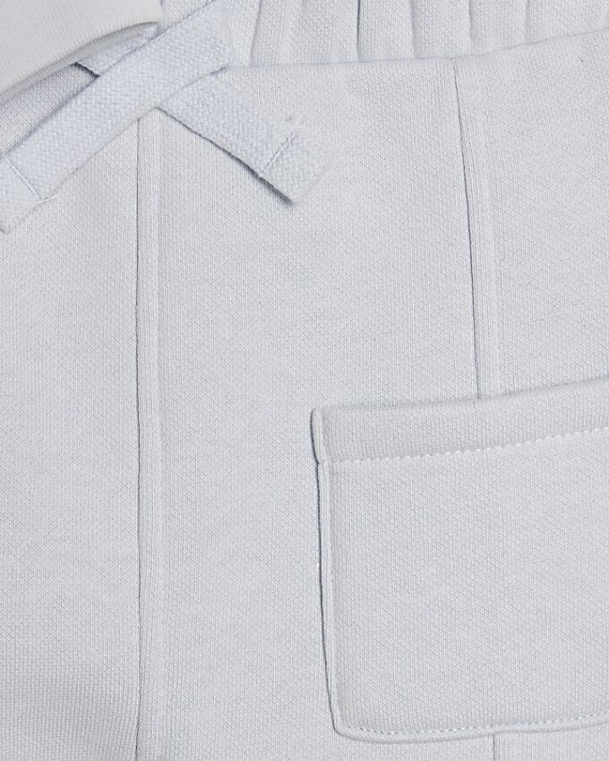 Baby Boys Blue Bear Pocket Sweatshirt Set