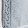 Baby Boys Blue Knitted Stripe Polo Shirt Set