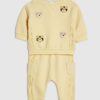 Baby Boys Yellow Character Sweatshirt Set