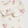 Baby Girl Cream Ditsy Bear Sweatshirt Set