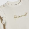 Baby Girls Cream Embroidered Sweatshirt Set