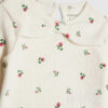 Baby Girls Cream Floral Bodysuit Set
