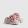 Baby Girls Pink Heart Ballet Pumps