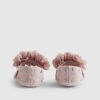 Baby Girls Pink Heart Ballet Pumps