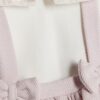 Baby Girls Pink Sailor Collar Romper Set