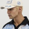 Beige Luminis Floral Cap
