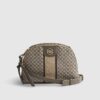 Beige Monogram Crossbody Bag