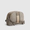 Beige Monogram Crossbody Bag