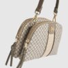 Beige Monogram Crossbody Bag