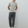Beige Muscle Fit T-Shirt