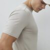 Beige Muscle Fit T-Shirt