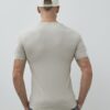 Beige Muscle Fit T-Shirt