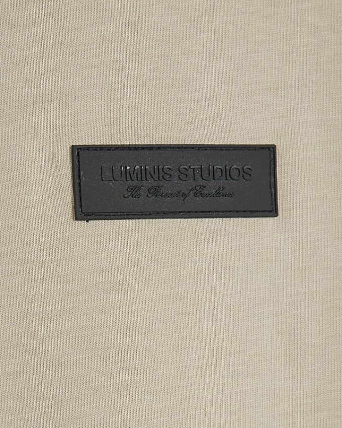 Beige Oversized Fit Luminis Studios T-Shirt