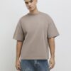 Beige Oversized Fit T-Shirt