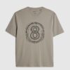 Beige Regular Fit 8 T-Shirt