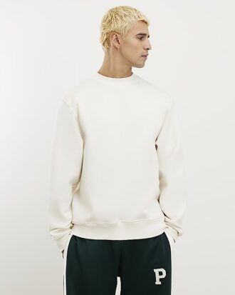 Beige Regular Fit Sweatshirt