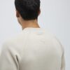 Beige Slim Fit Nylon Sweatshirt