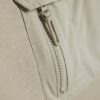 Beige Slim Fit Nylon Sweatshirt