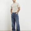 Beige Slim Fit T-Shirt