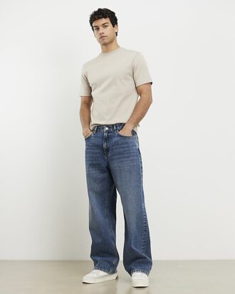 Beige Slim Fit T-Shirt