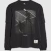 Black Athletisme Dept Double Layered T-Shirt