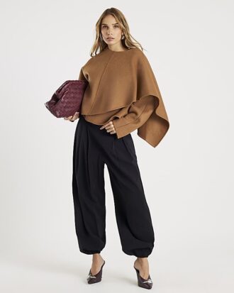 Black Balloon Trousers