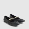 Black Bangle Ballet Shoes