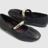 Black Bangle Ballet Shoes
