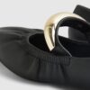 Black Bangle Ballet Shoes