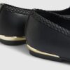 Black Bow Ballet Pumps