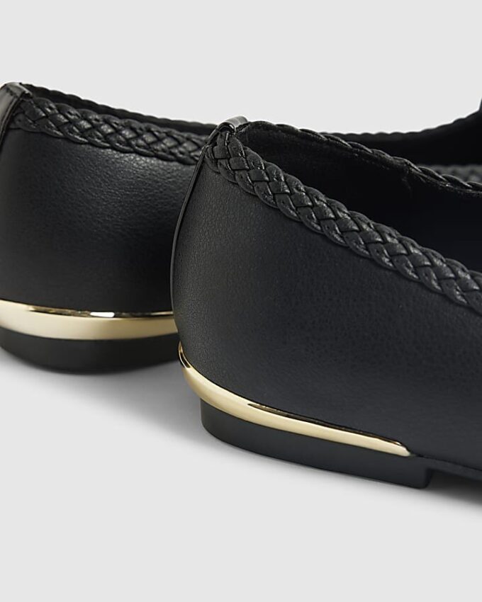 Black Bow Ballet Pumps