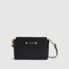 Black Boxy Cross Body Bag