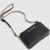 Black Boxy Cross Body Bag