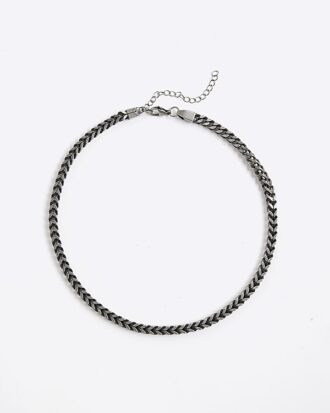 Black Chunky Chain Necklace