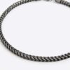 Black Chunky Chain Necklace