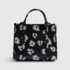 Black Daisy Chain Tote Bag