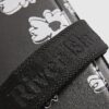 Black Daisy Print Cross Body Bag
