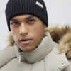 Black Docker Beanie Hat