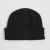 Black Docker Beanie Hat