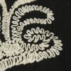 Black Embroidered Tank Top
