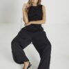Black Faux Suede Sleeveless Waistcoat