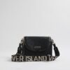 Black Flap Over Cross body bag