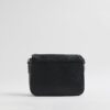 Black Flap Over Cross body bag