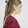 Black Heart Claw Hair Clip