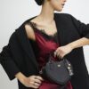 Black Heart Cross Body Bag
