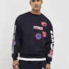 Black High Performance Badges Sweatshirt
