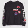Black High Performance Badges Sweatshirt