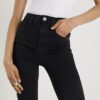 Black High Waisted Sculpt Black Skinny Jeans