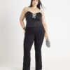 Black High Waisted Sculpt Flare Jeans