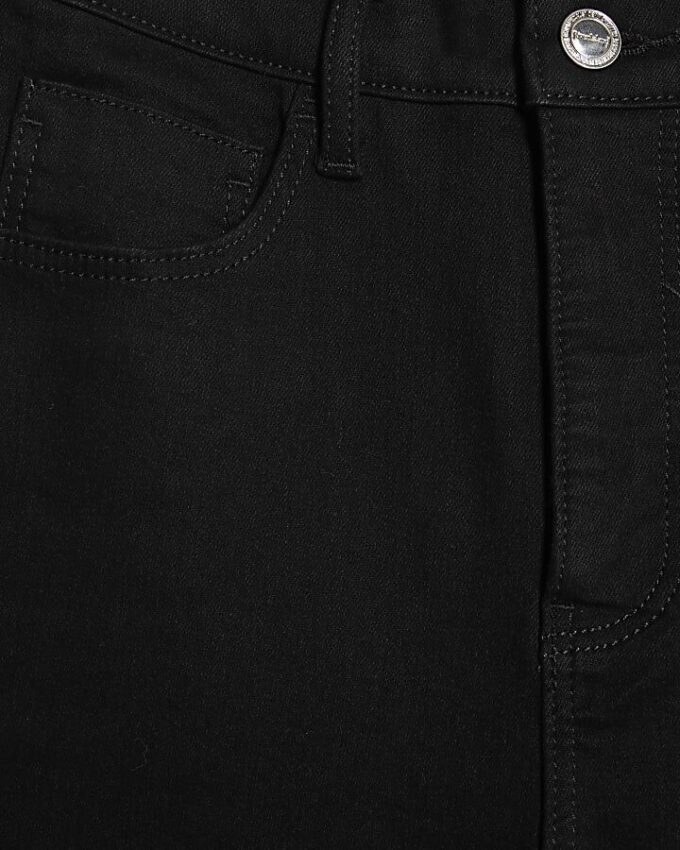 Black High Waisted Sculpt Flare Jeans